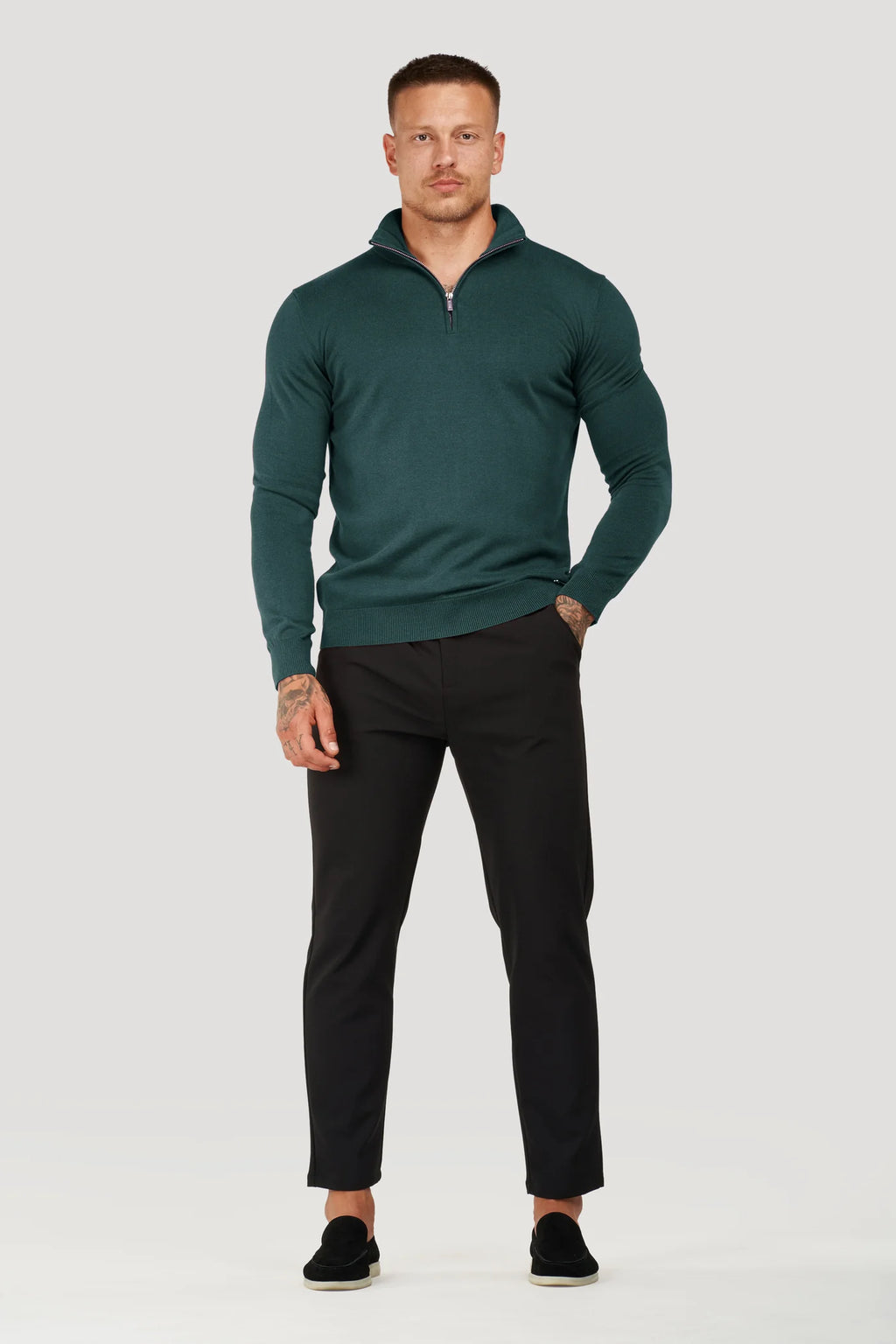 The Contour Quarter Zip