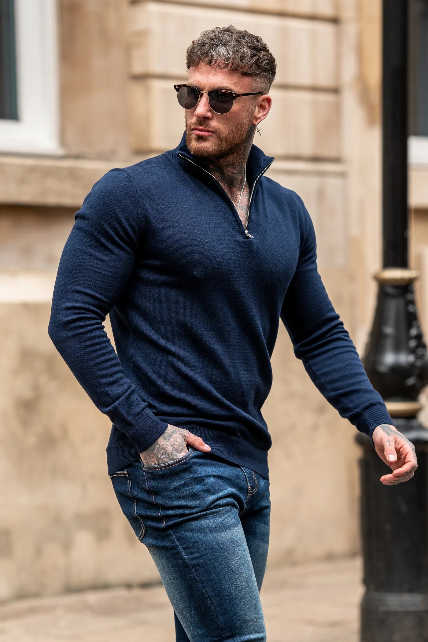 The Contour Quarter Zip