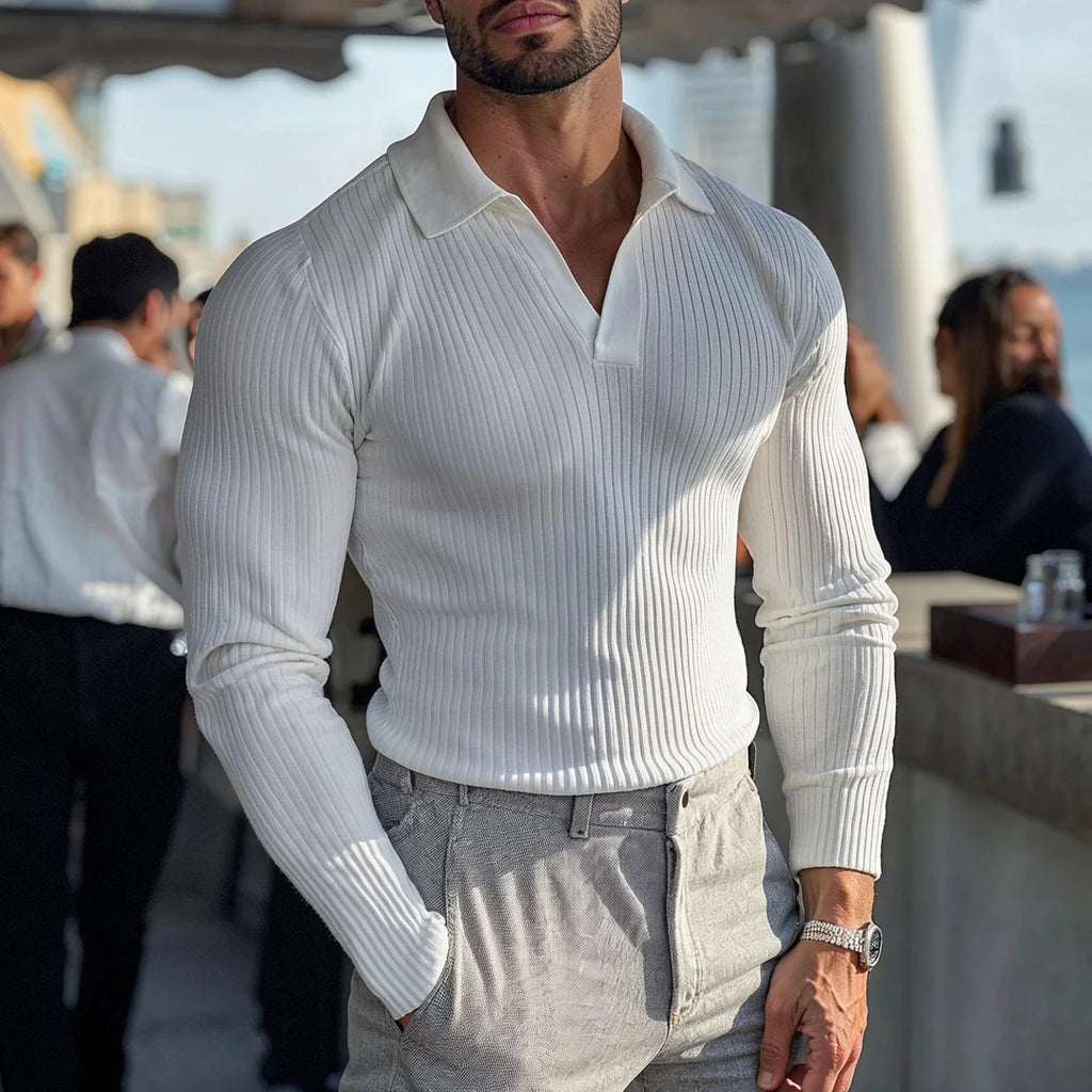 The Amalfi Ribbed Polo