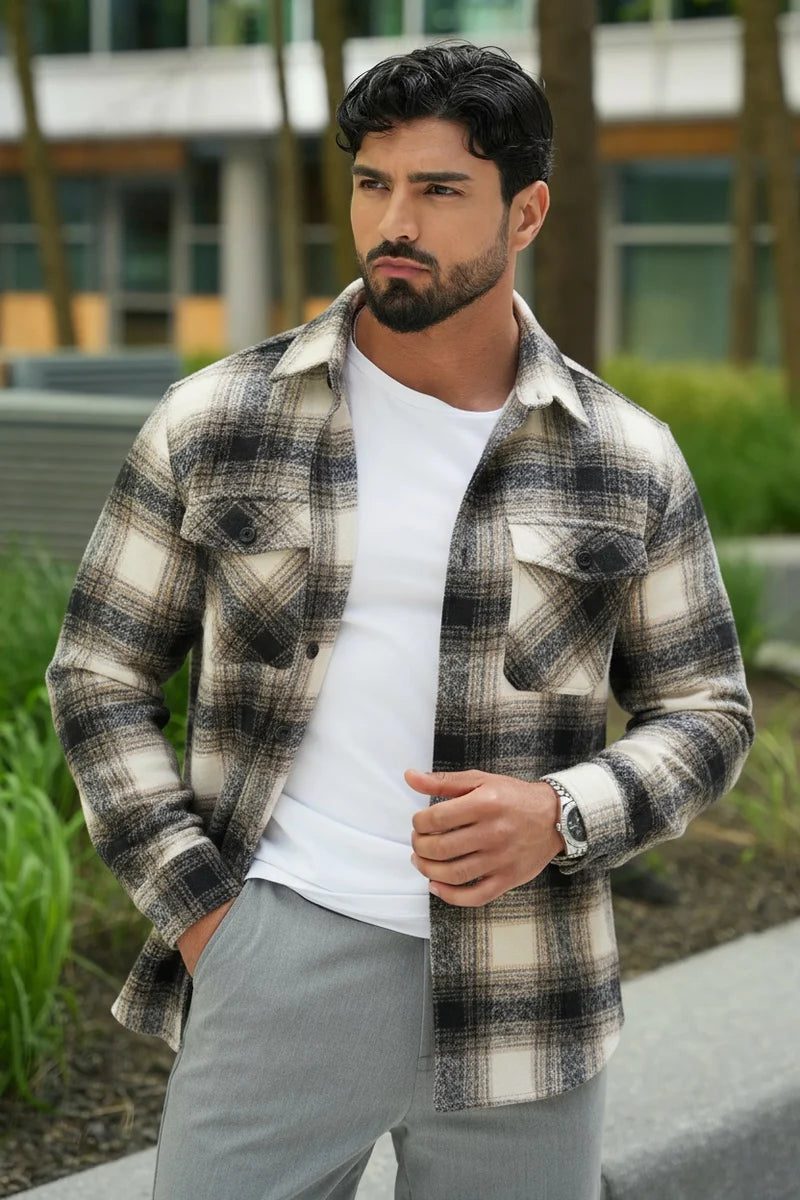 The Beaumont Checked Over Shirt